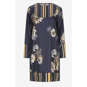 Floral Navy Mini Dress